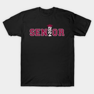 Senior 2024 Graduation Back To School T-Shirt